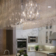 metal chains curated as different decor possibilities by shimmerscreen